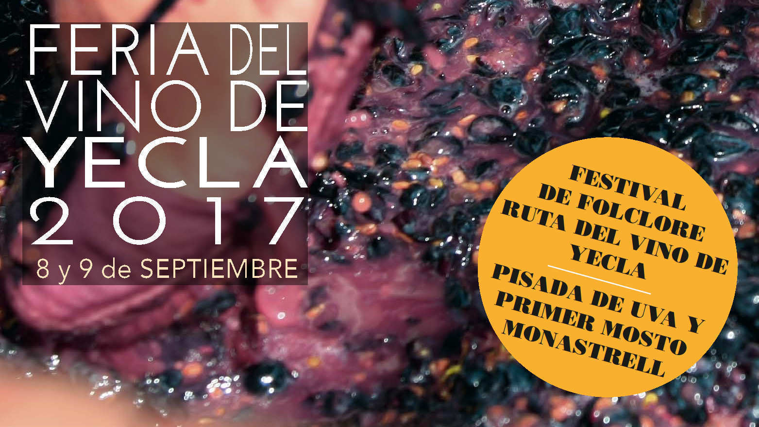Ven a la Feria del Vino de Yecla 2017, el gran evento enoturista 