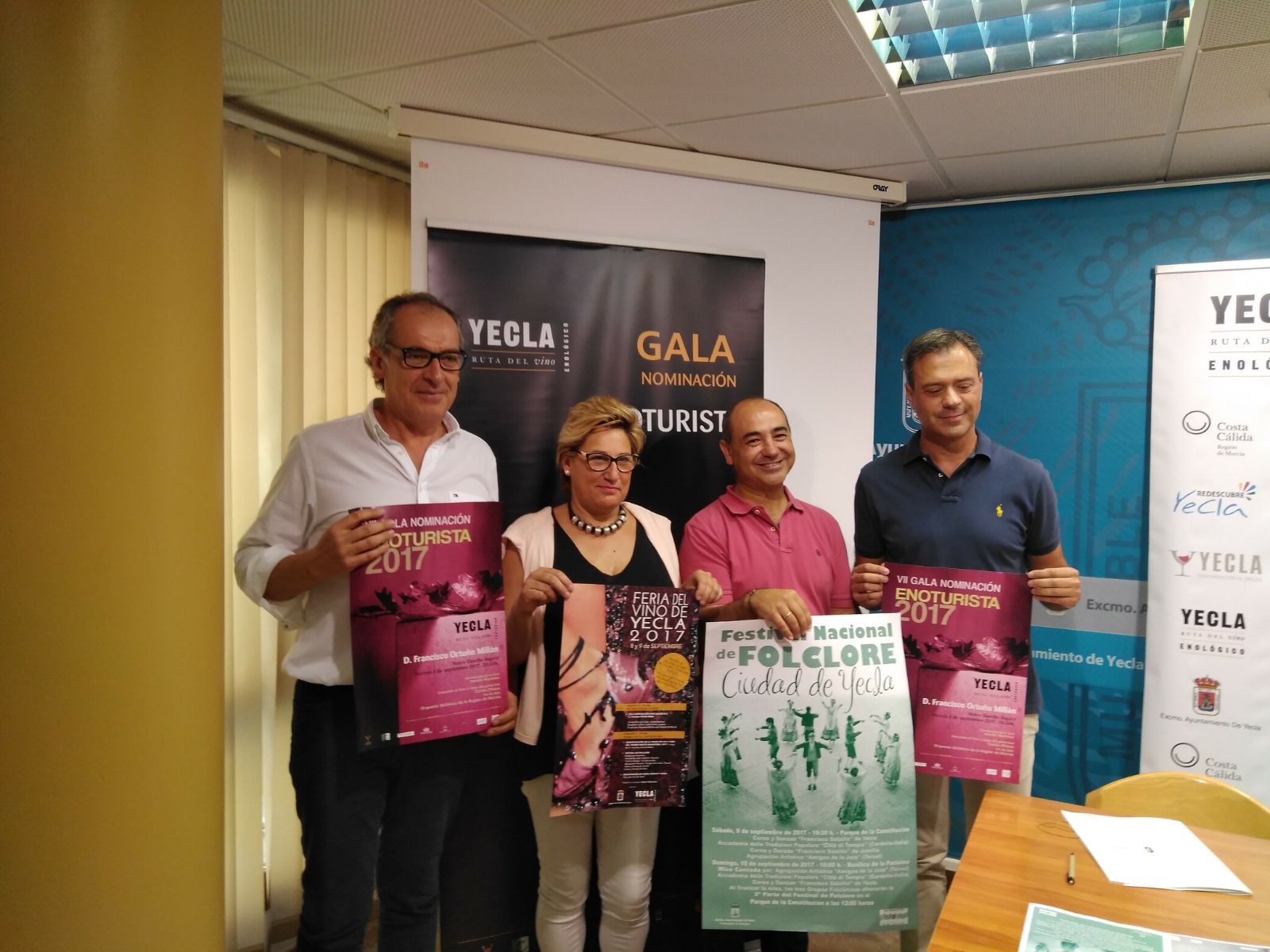 Presentación FERIA DEL VINO DE YECLA 2017