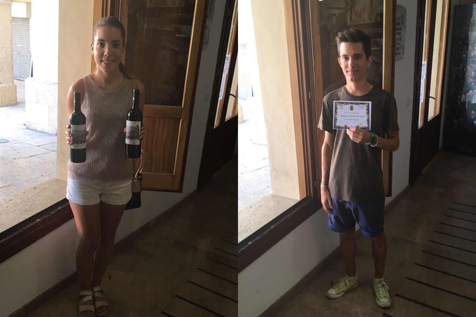 Ganadores del mes de Julio del concurso "La Voluntad"