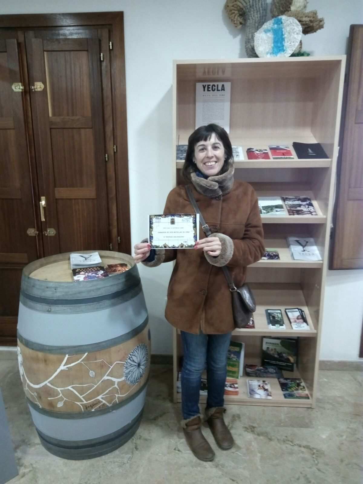 Inmaculada, ganadora del concurso de novimebre