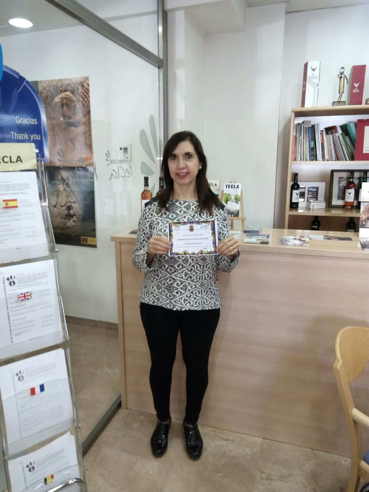 Antonia, ganadora del reto La Voluntad del mes de octubre