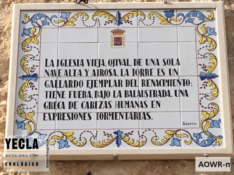 Mosiaco Azorin en Iglesia Vieja