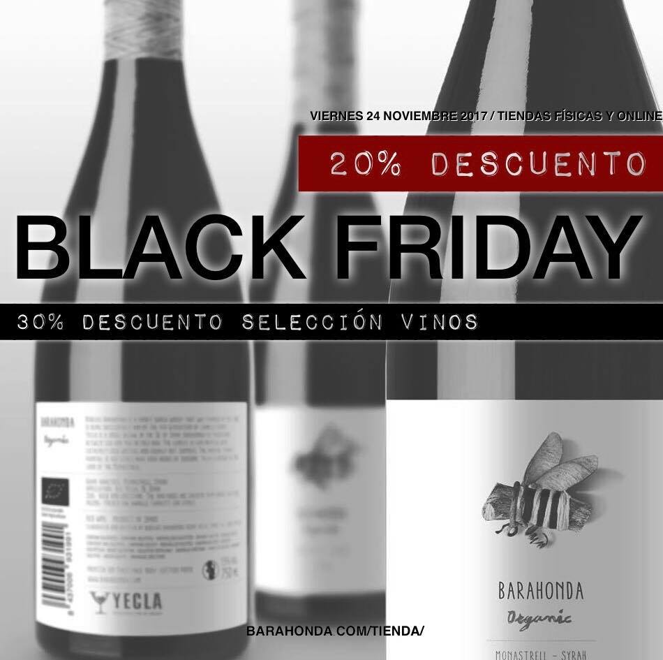 Black Friday Bodegas Barahonda