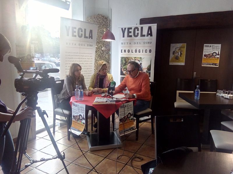 Presentaciu00f3n de la VI Ruta del Vino de Yecla