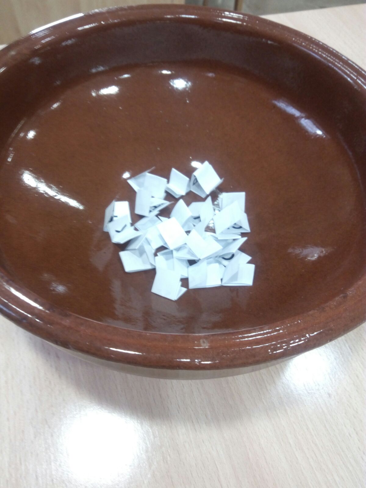 Papeletas del 4º sorteo de Ruta del Vino y la tapa