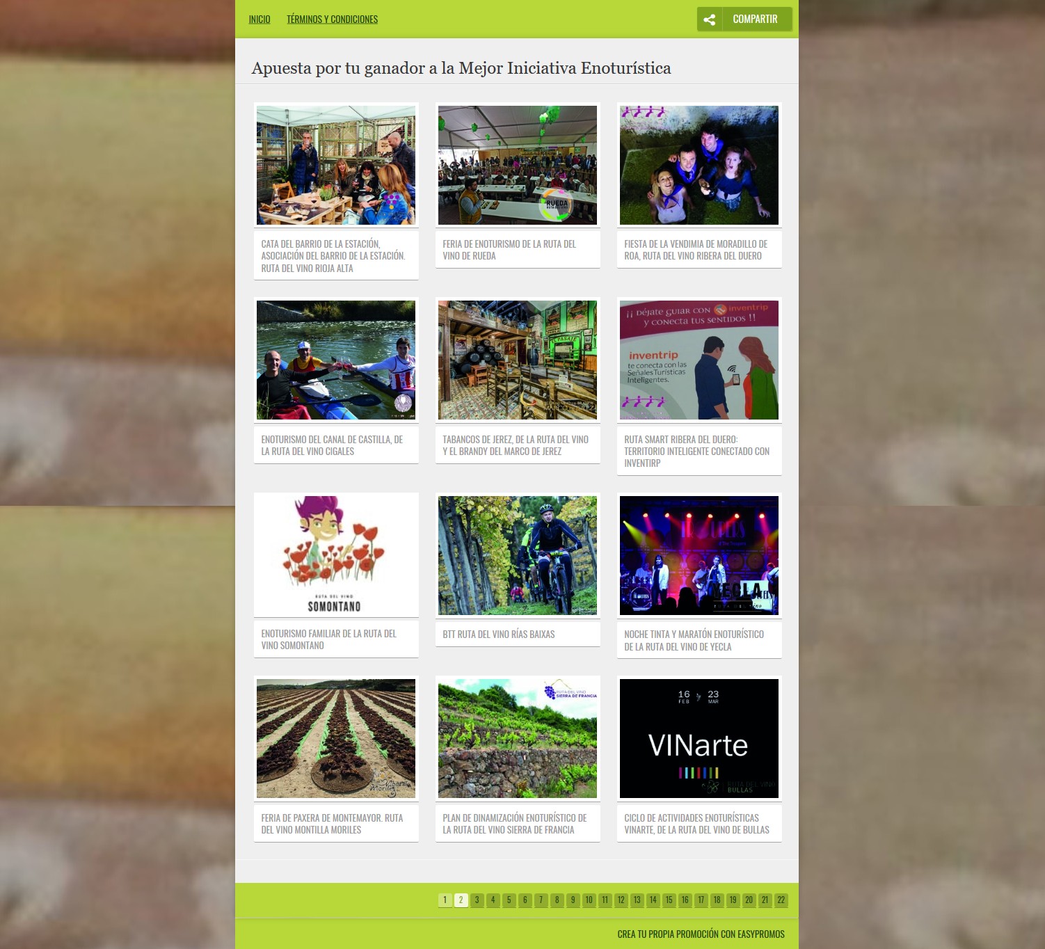Mejor iniciativa enoturística