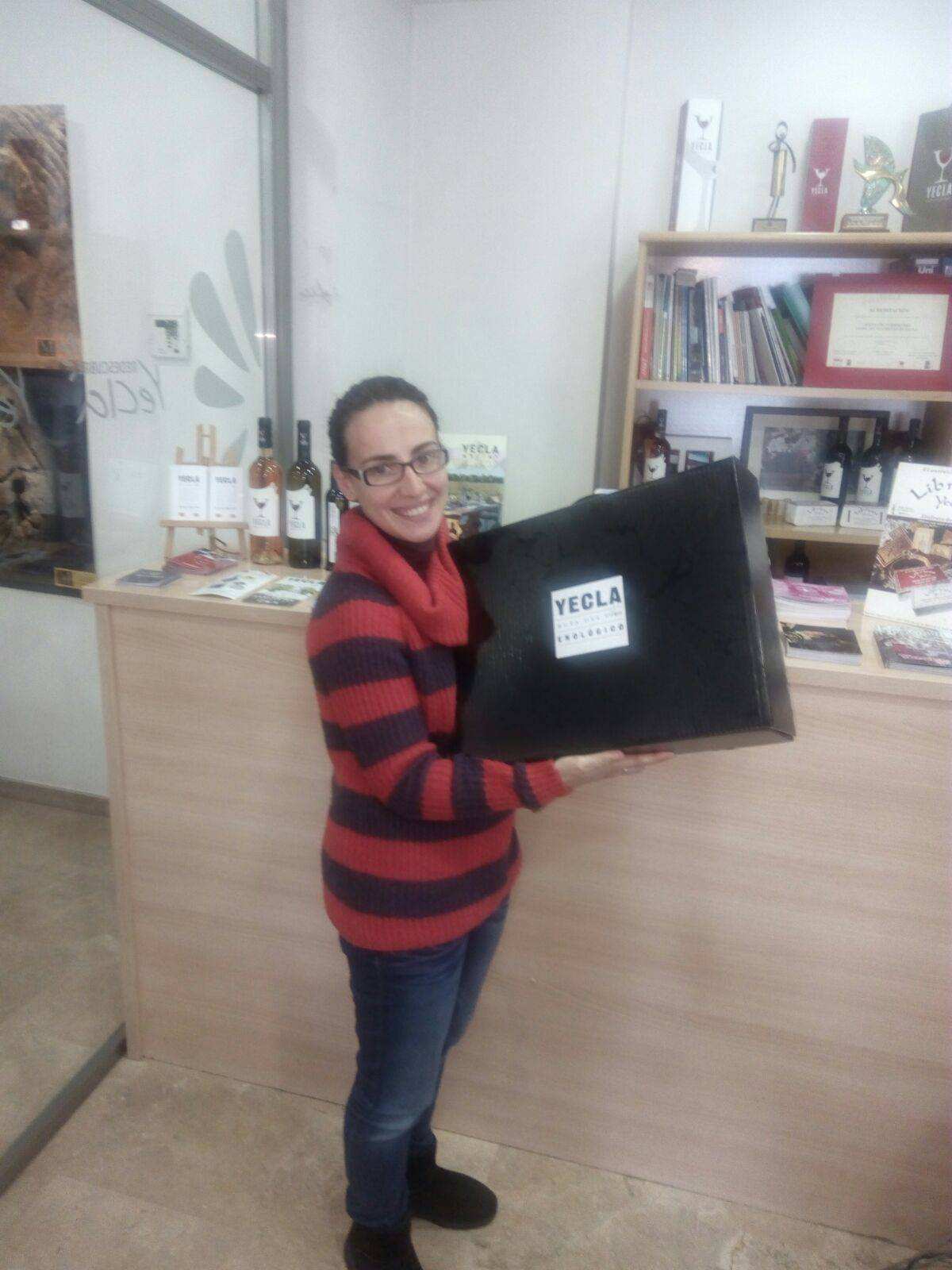 Maria, ganadora del concurso de novimebre