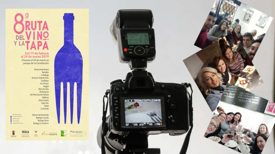 Novedades en el concurso fotográfico de la 8º Ruta del Vino y la Tapa