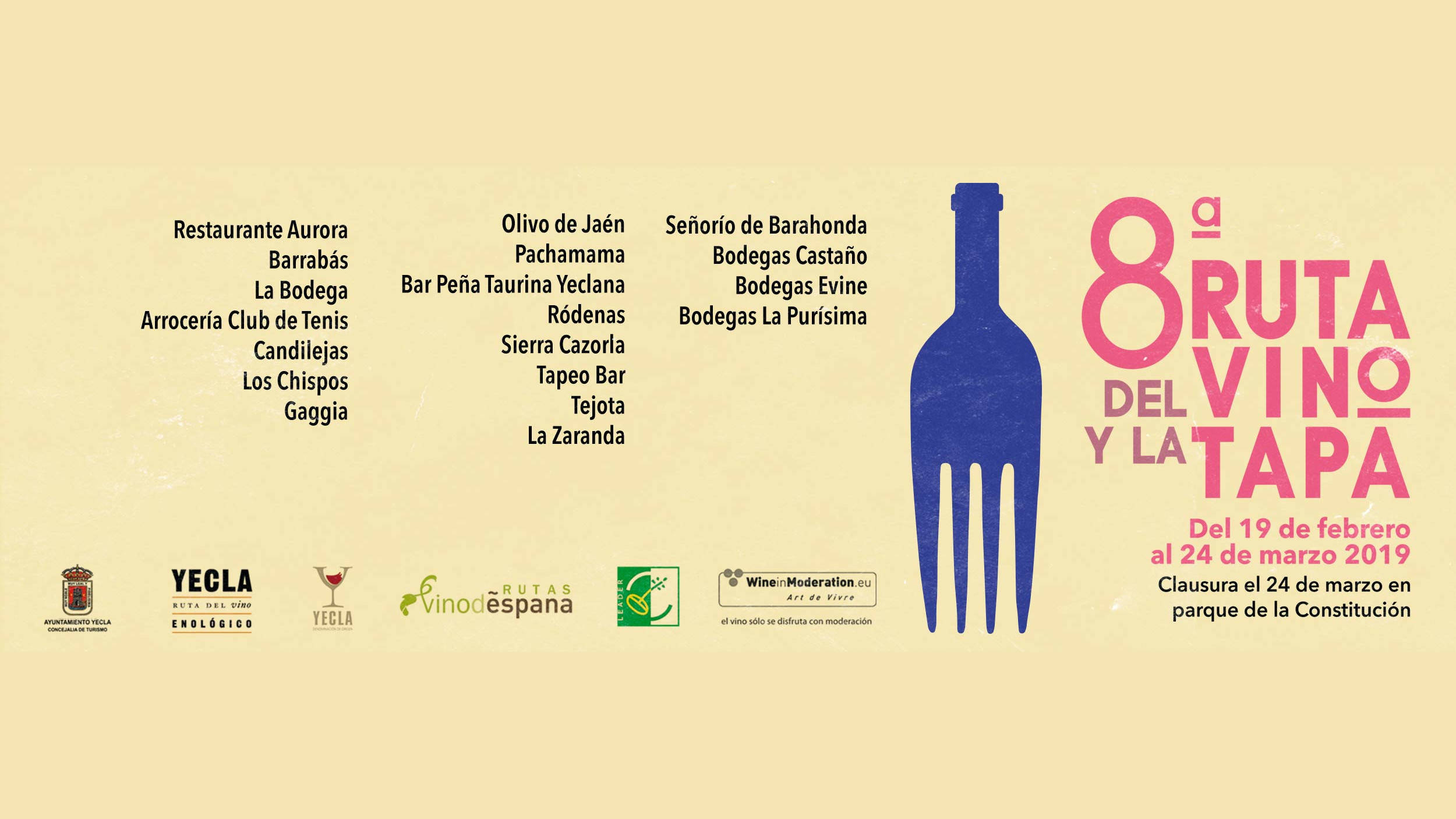 8ª Edición Ruta del Vino y la Tapa