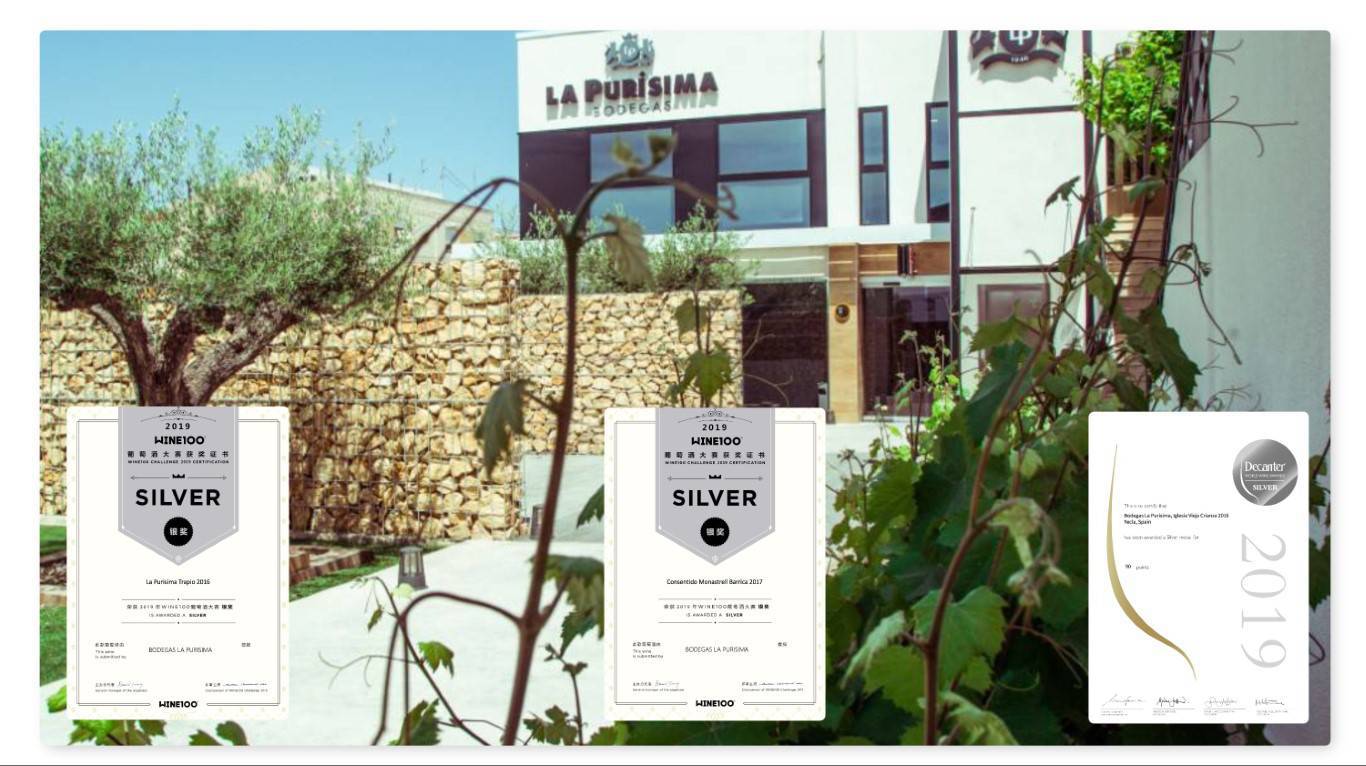 Bodegas la Purísima sigue sumando reconocimiento internacionales