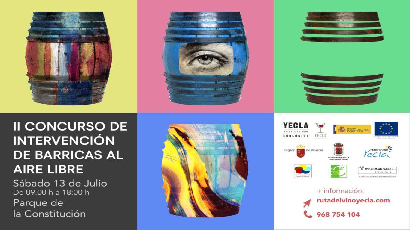 Participantes del II concurso de Intervención de Barricas al aire