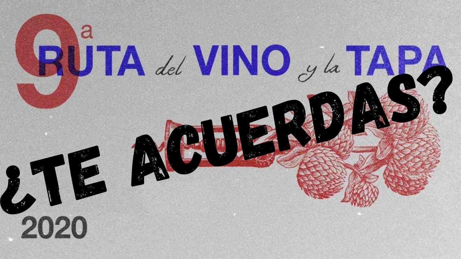 Vuelve Ruta del Vino y la Tapa para decidir el ganador y ganadores del 2020