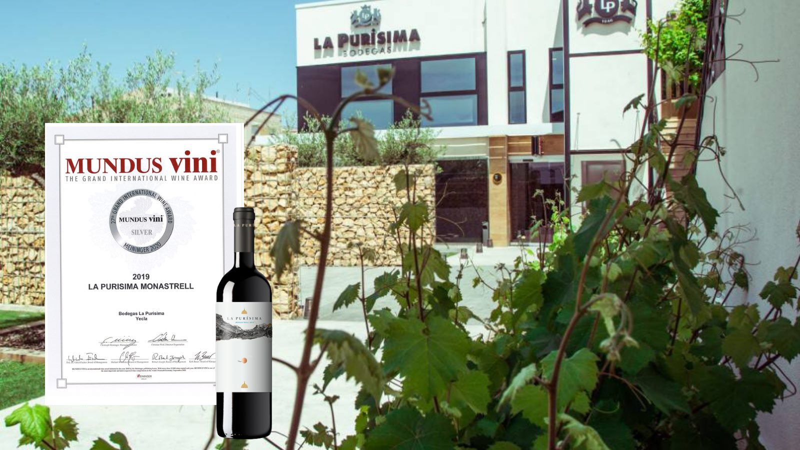 Bodegas la Purísima obtiene medalla de plata  en el certamen internacional Mundus vini