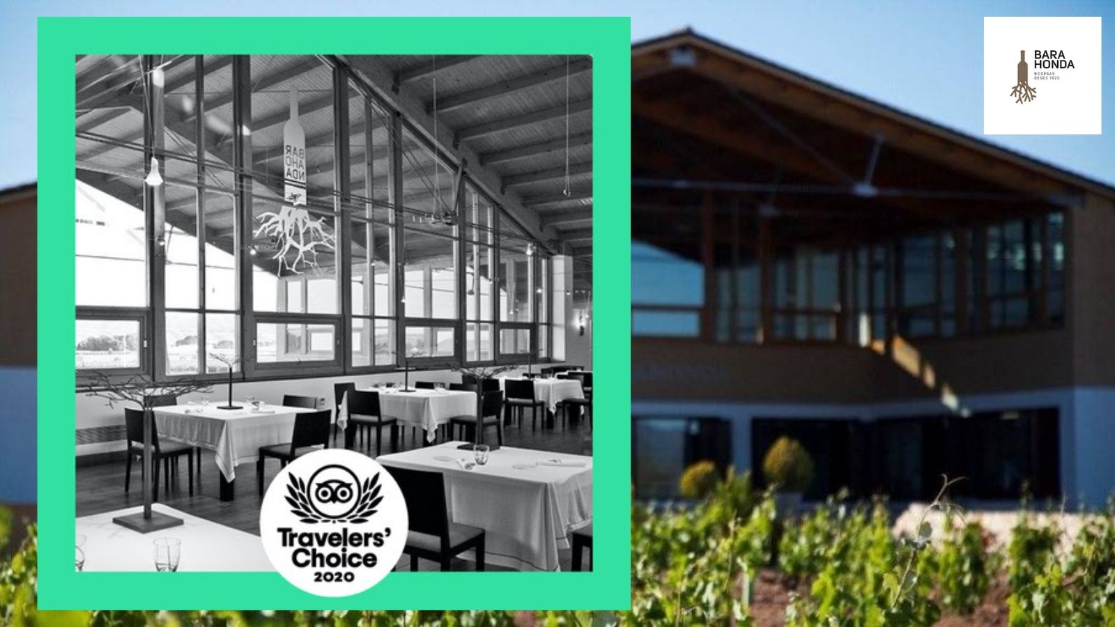 Barahonda ha sido reconocido como ganador del premio Travellers’ Choice 2020