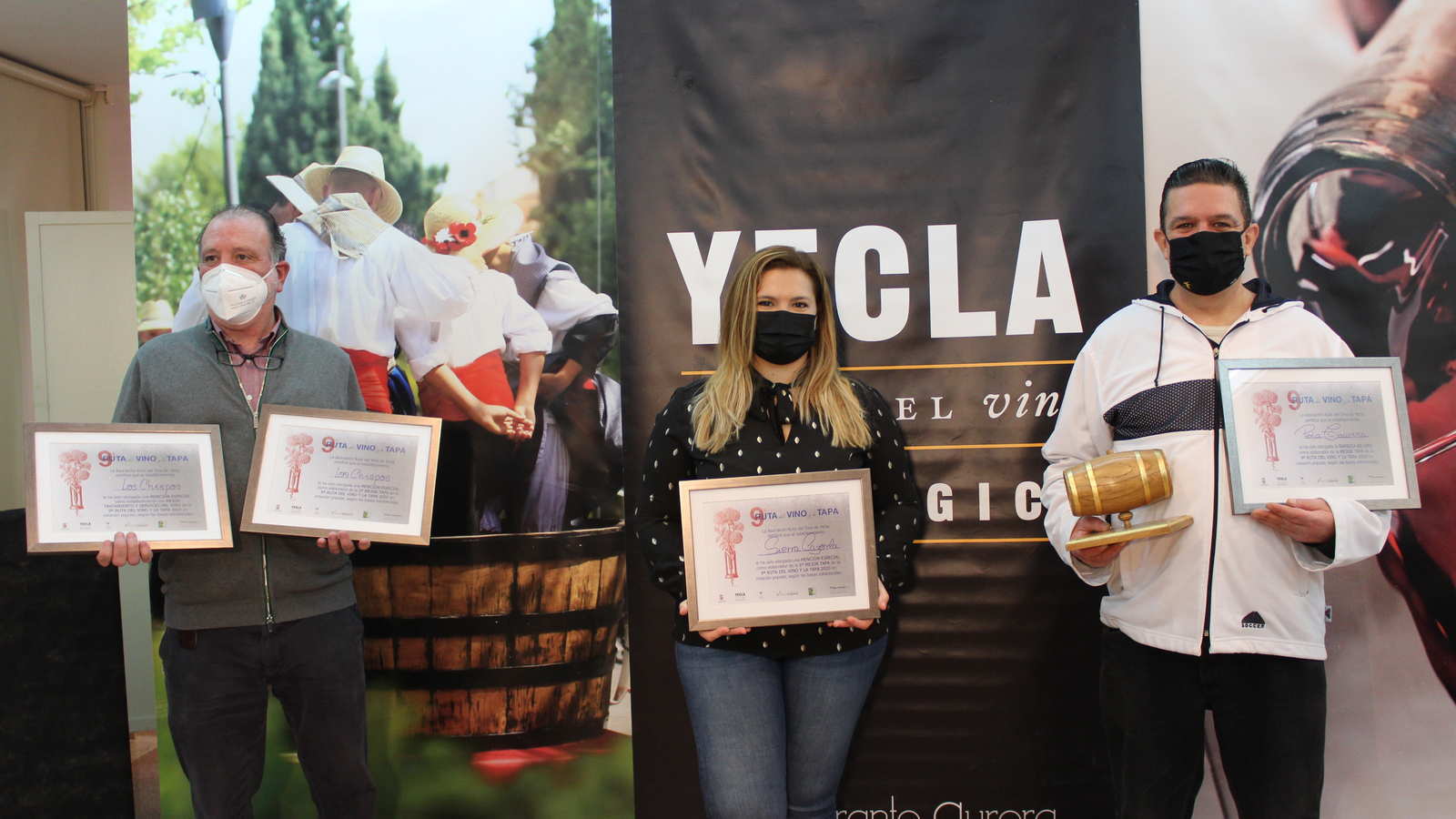 Ganadores de la 9 Ruta del vino y la tapa