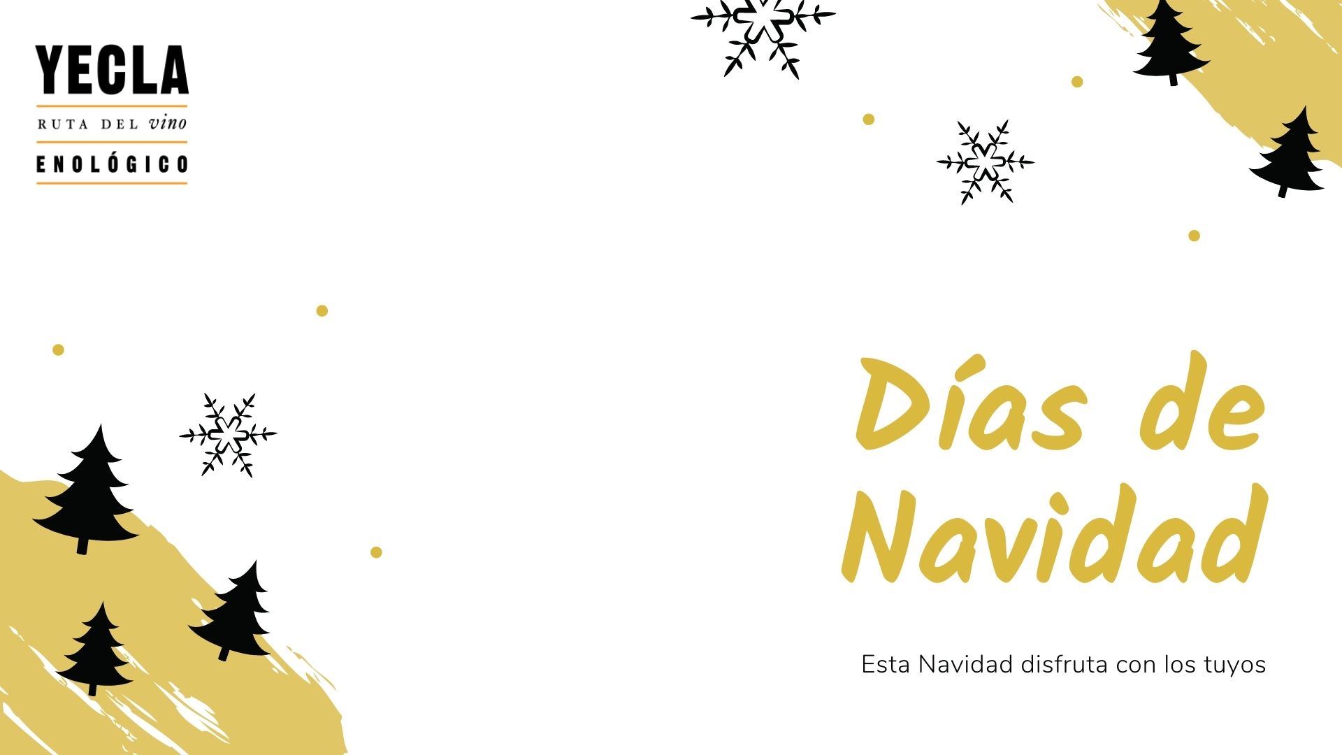 Días de Navidad en  Ruta del vino de Yecla