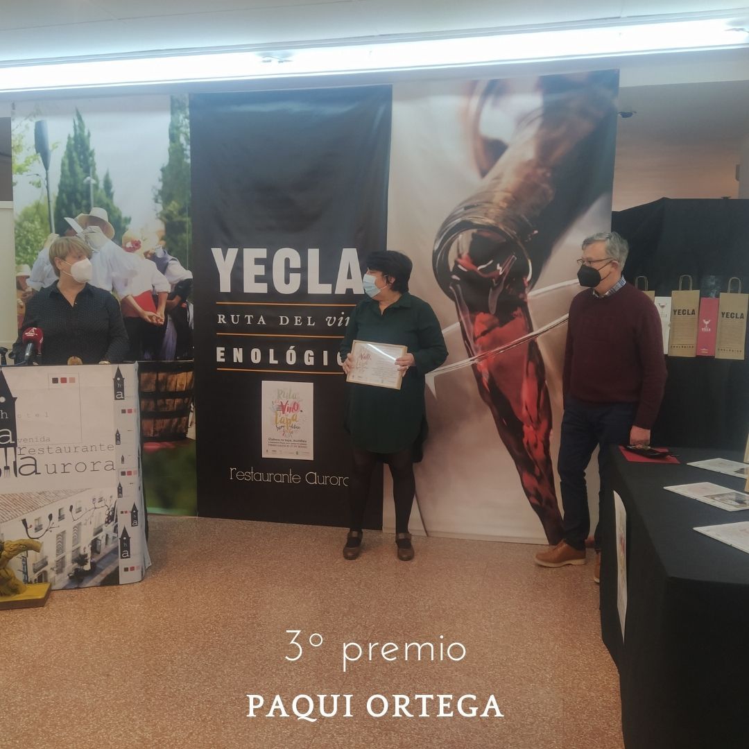 Entrega de premios Ruta del Vino y la Tapa Home edition