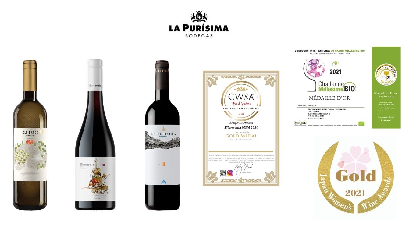 Bodegas la Purísima sigue obteniendo grandes premios internacionales