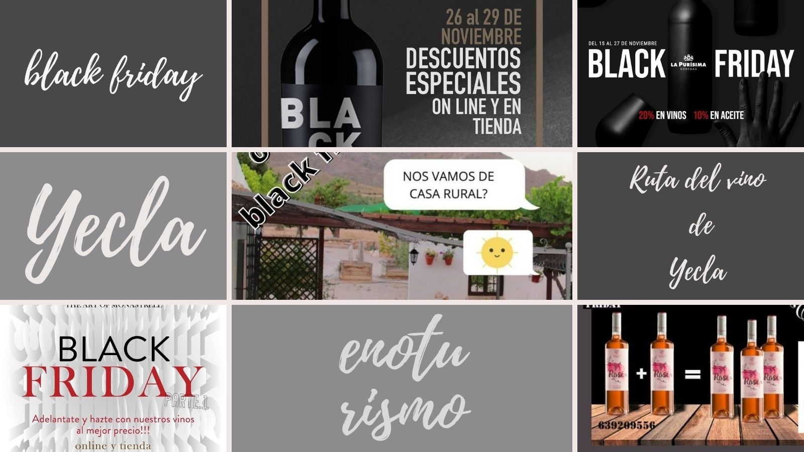 Black Friday Ruta del vino de Yecla 2021
