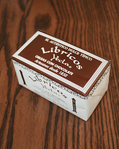 Libricos de chocolate