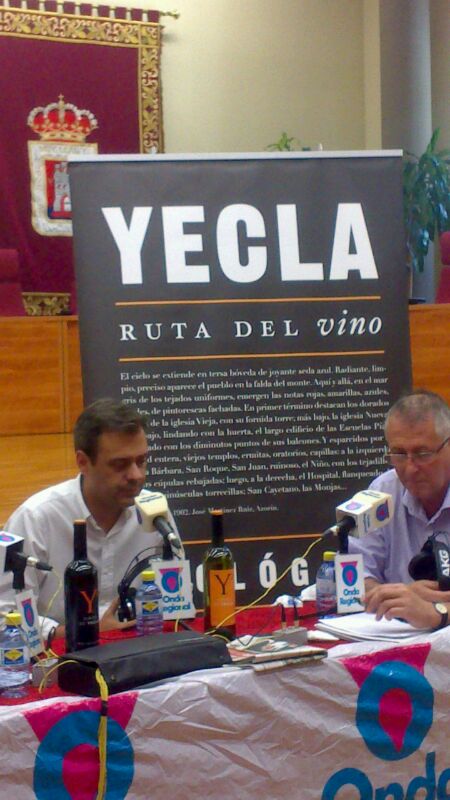Onda Regional visita Yecla para hablar del enoturismo